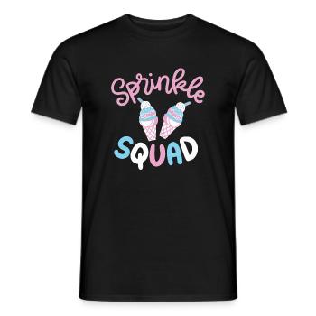Eiscreme - Männer T-Shirt - Schwarz - Vorne - AI Model Male 178 light (178cm)
