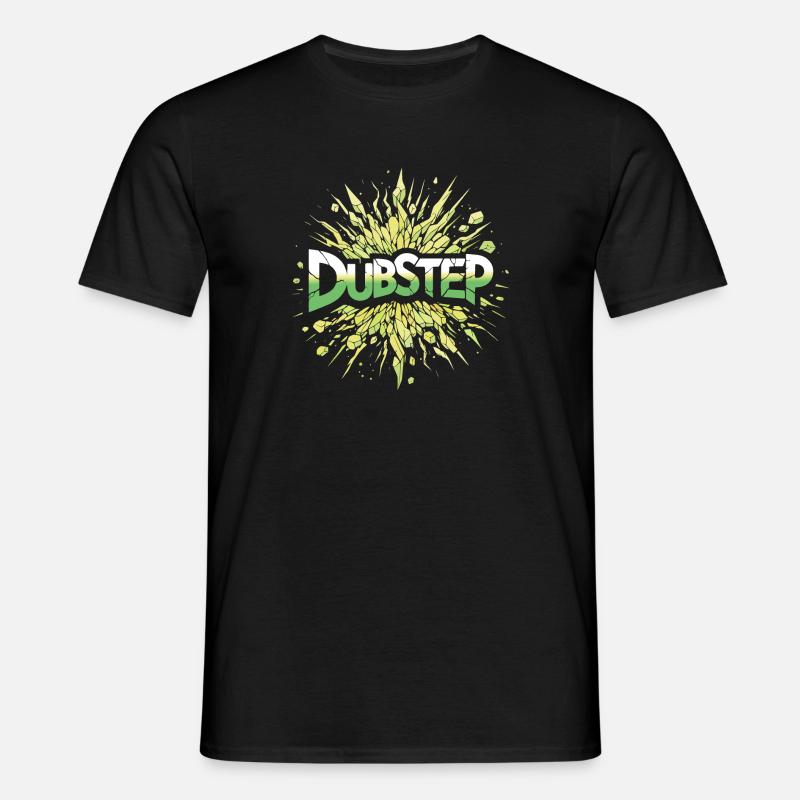 dubstep explosion - T-shirt Homme - noir