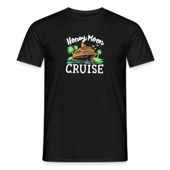 Flitterwochen Kreuzfahrt Urlaub - Männer T-Shirt - Schwarz - Vorne - AI Model Male 178 light (178cm)
