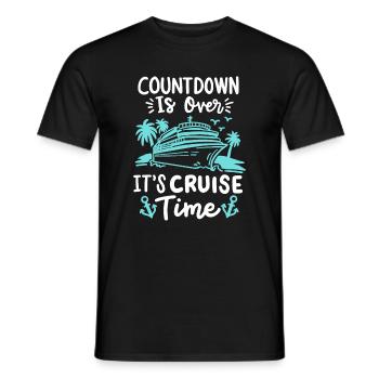 Kreuzfahrt Urlaub - Männer T-Shirt - Schwarz - Vorne - AI Model Male 178 light (178cm)