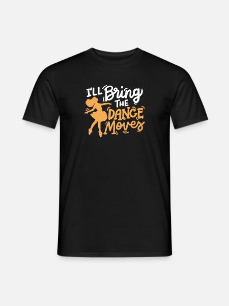 Ballett Tanzen Ballerina - Männer T-Shirt - Schwarz