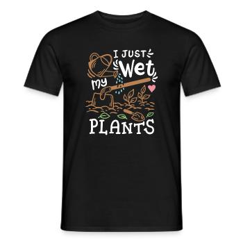 Gartenarbeit Gärtner - Männer T-Shirt - Schwarz - Vorne - AI Model Male 178 light (178cm)