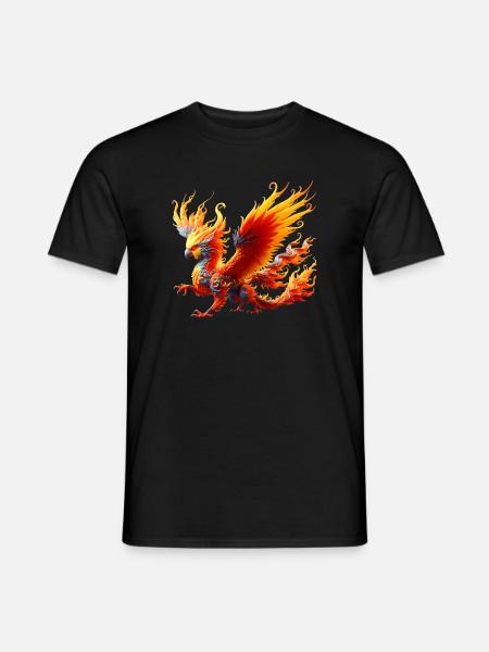 Dragon Nymphe (04) - T-shirt homme - noir
