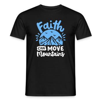 Christlich Glaube Religiös - Männer T-Shirt - Schwarz - Vorne - AI Model Male 178 light (178cm)