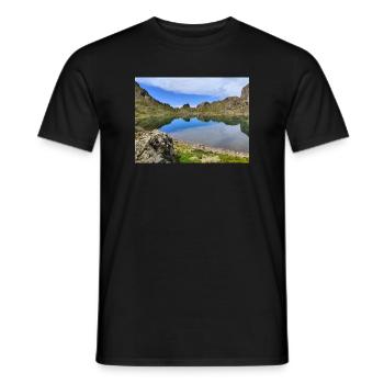 Lac Robert - T-shirt homme - noir - Devant - AI Model Male 178 light (178cm)