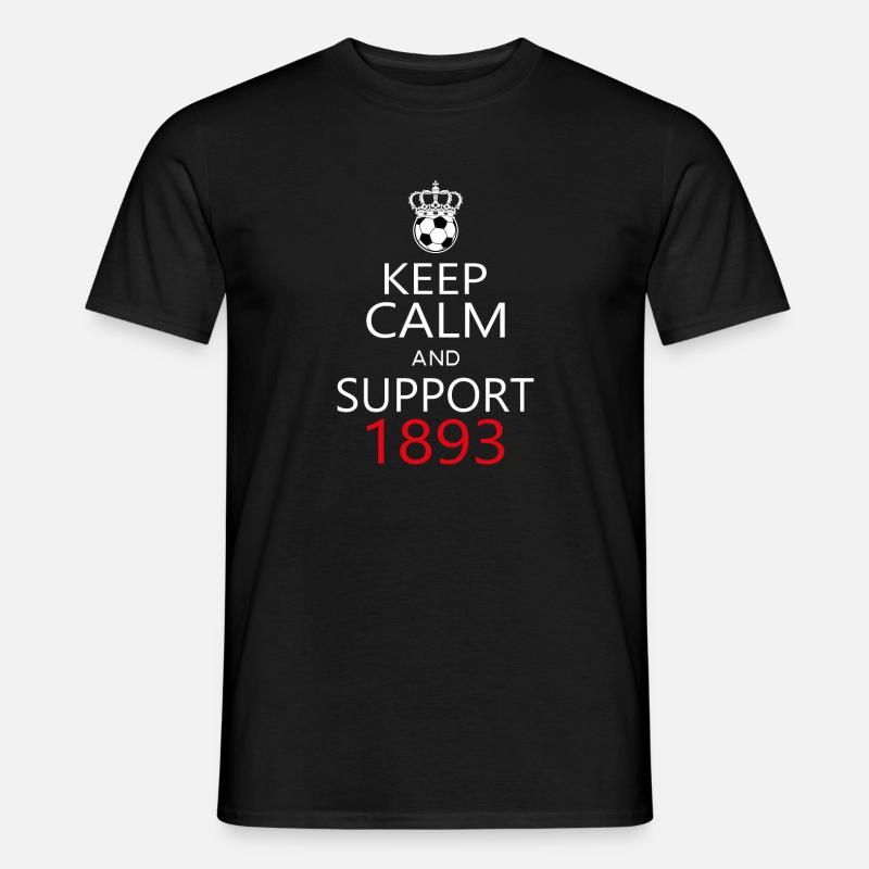 Support 1893 - Männer T-Shirt - Schwarz