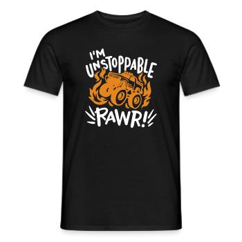 Monster Truck - Männer T-Shirt - Schwarz - Vorne - AI Model Male 178 light (178cm)