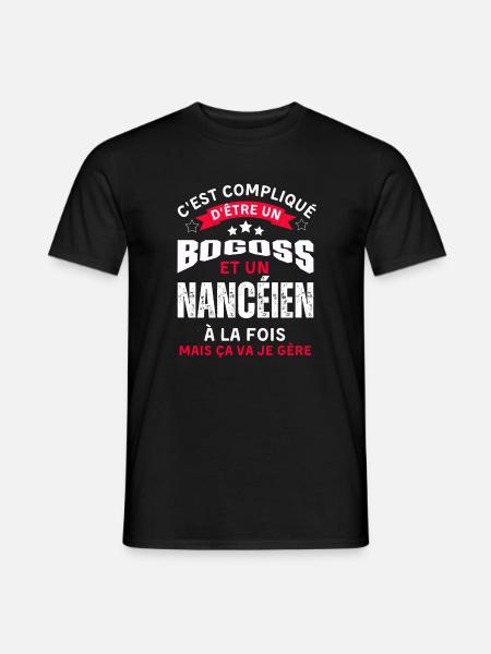 Habitants de Nancy - T-shirt homme - noir