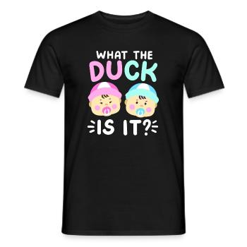 Gender Reveal Party - Männer T-Shirt - Schwarz - Vorne - AI Model Male 178 light (178cm)