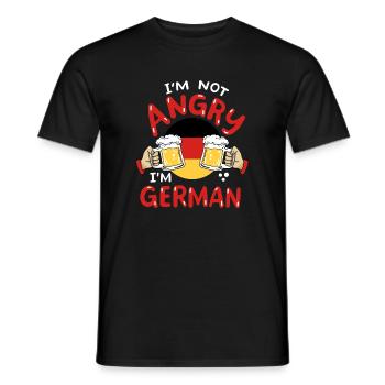 Deutschland Bierliebhaber - Männer T-Shirt - Schwarz - Vorne - AI Model Male 178 light (178cm)