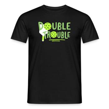 Pickleball-Spieler - Männer T-Shirt - Schwarz - Vorne - AI Model Male 178 light (178cm)