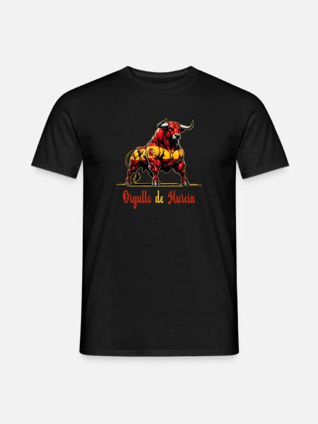 The pride of Murcia flag design - Men's T-Shirt - black