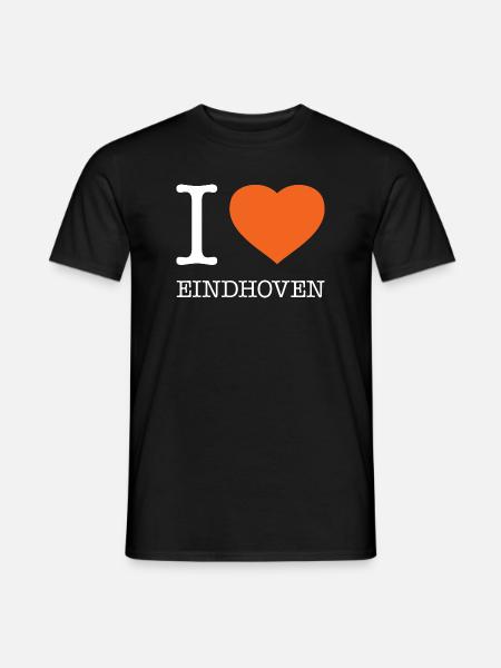 I LOVE EINDHOVEN - Men's T-Shirt - black