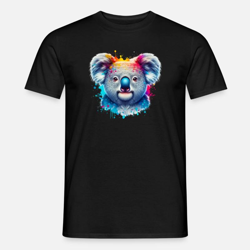 Koala - Men’s T-shirt - black