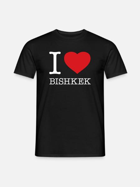 J’ADORE BICHKEK - T-shirt homme - noir