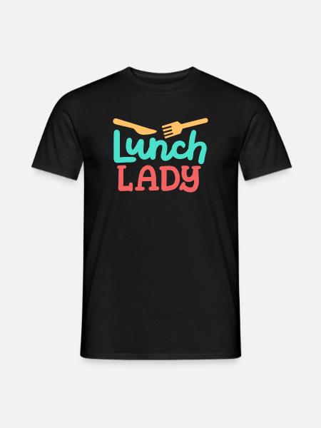 Cafeteria Kantine - Männer T-Shirt - Schwarz
