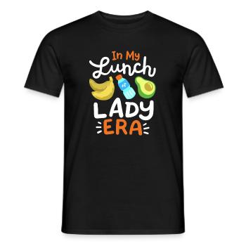 Mittagessen Schule Cafeteria Mitarbeiter - Männer T-Shirt - Schwarz - Vorne - AI Model Male 178 light (178cm)