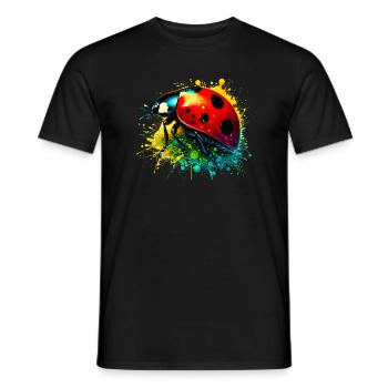 Coccinelle - T-shirt homme - noir - Devant - AI Model Male 178 light (178cm)