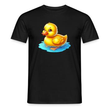Caneton Canard Canard Canard - T-shirt homme - noir - Devant - AI Model Male 178 light (178cm)