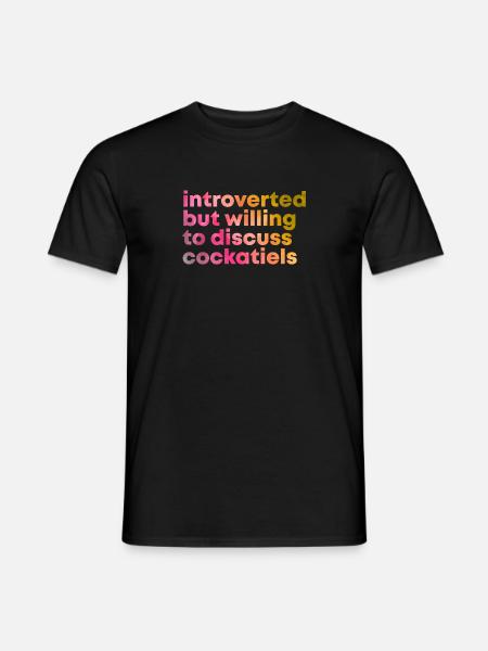 calopsitte - T-shirt homme - noir