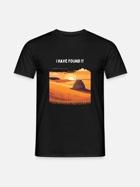 Needle in a haystack - Men's T-Shirt - black