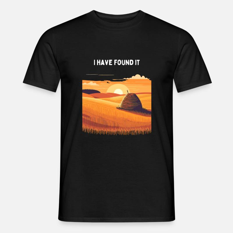 Needle in a haystack - Men’s T-shirt - black