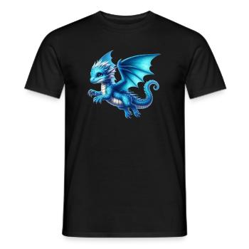 Dragon - Men's T-Shirt - black - Front - AI Model Male 178 light (178cm)