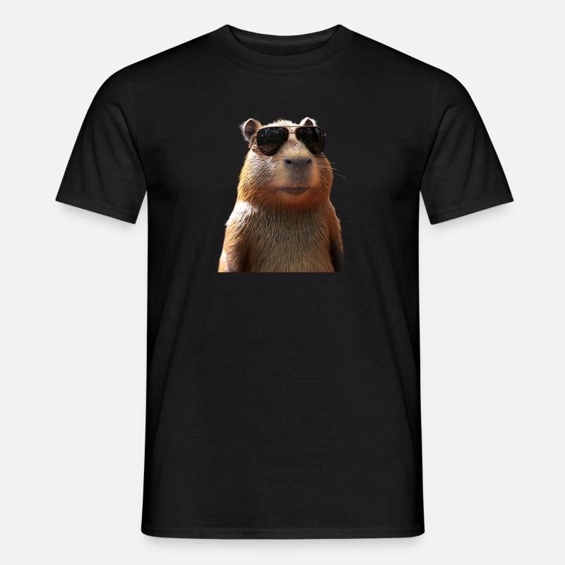 Capybara Be Capy Capybara Drôle Capybara - T-shirt homme - noir