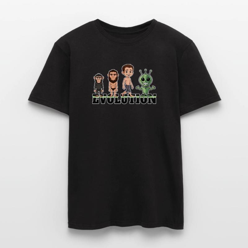 Évolution Alien T-shirt homme
