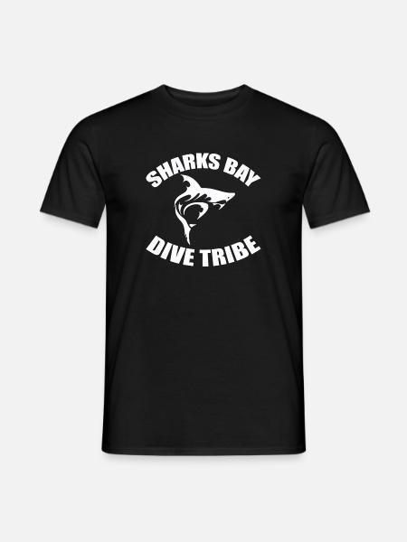 SHARKS BAY DIVE TRIBE - Men's T-Shirt - black