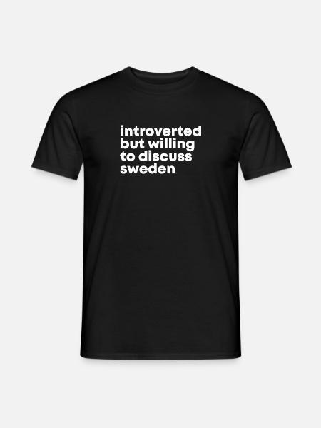 Sweden Sweden Sweden - Men's T-Shirt - black