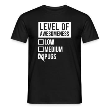Carlin Carlin - T-shirt homme - noir - Devant - AI Model Male 178 light (178cm)