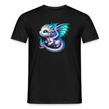 Dragon - Men's T-Shirt - black - Front - AI Model Male 178 light (178cm)