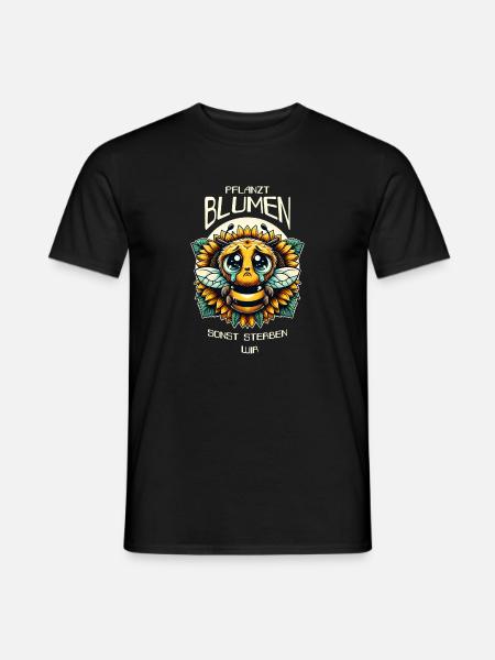 Bees are dying - Men's T-Shirt - black