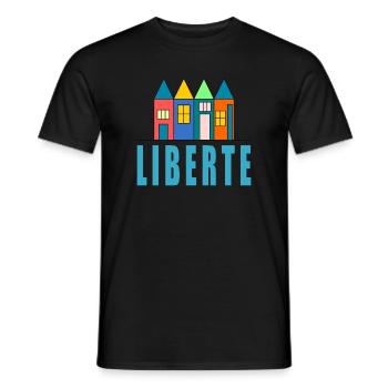 anniversaire. anniversaire décennie. humour. drôle - T-shirt homme - noir - Devant - AI Model Male 178 light (178cm)