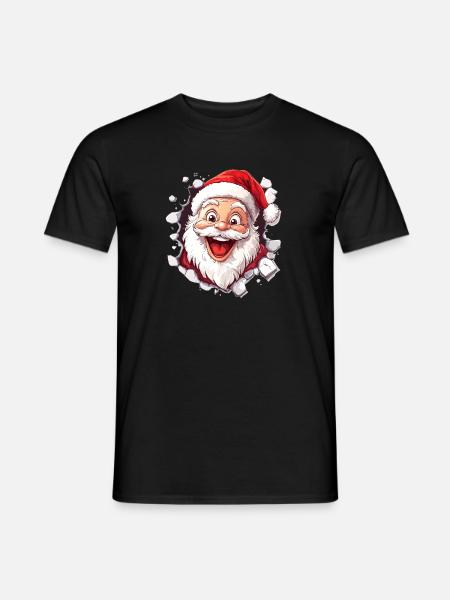 Joyeux Père Noël - T-shirt homme - noir
