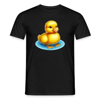 Caneton Canard Canard Canard - T-shirt homme - noir - Devant - AI Model Male 178 light (178cm)
