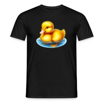 Caneton Canard Canard Canard - T-shirt homme - noir - Devant - AI Model Male 178 light (178cm)