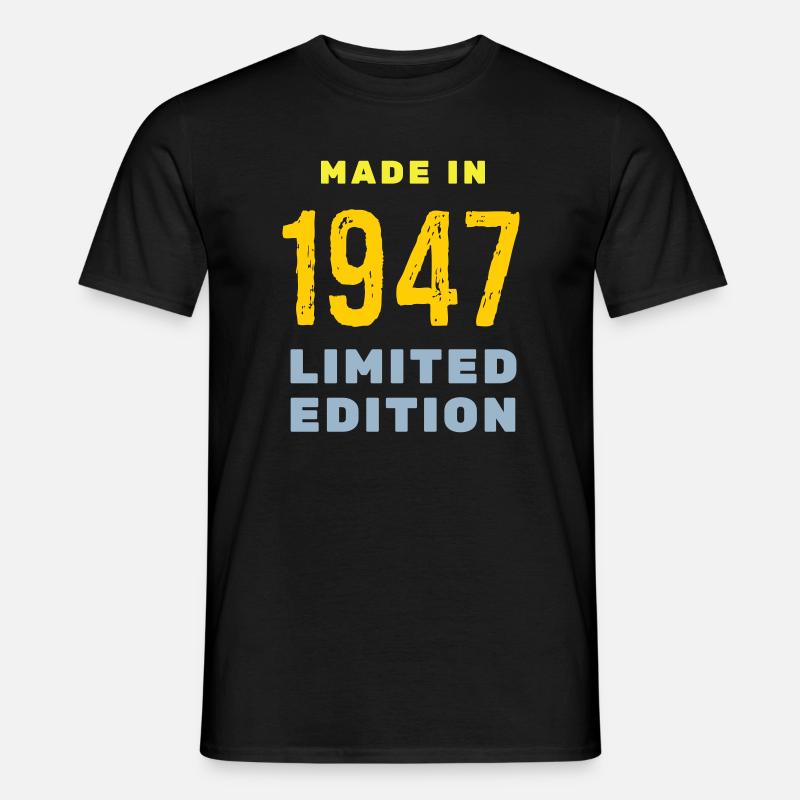 1947 - Männer T-Shirt - Schwarz
