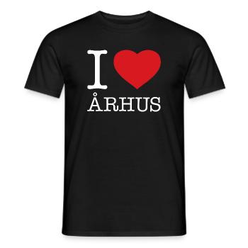 J’ADORE ARHUS - T-shirt homme - noir - Devant - AI Model Male 178 light (178cm)