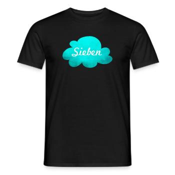 Cloud neuf Structure Ciel Citations Cool Chance - T-shirt homme - noir - Devant - AI Model Male 178 light (178cm)