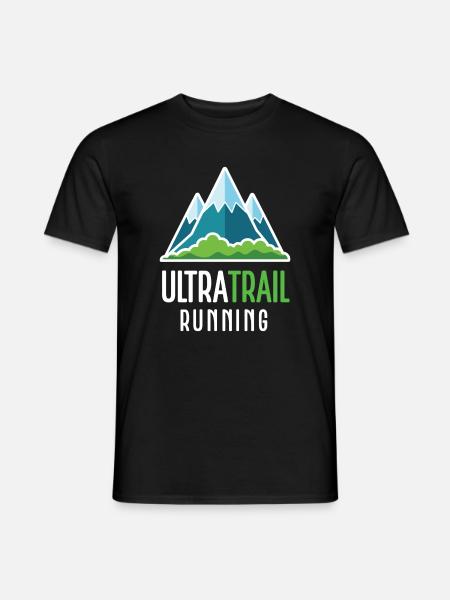Ultra Trail Running - Men's T-Shirt - black