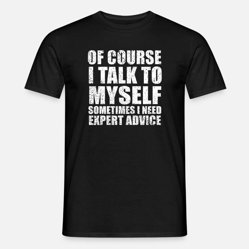 Coolt citat - T-shirt herr - svart