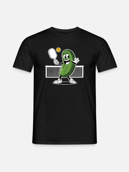 Dill With It Pickleball Player - Men's T-Shirt - black
