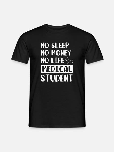 Medicine Student Doctor - Men's T-Shirt - black