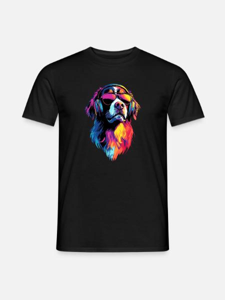 Bouvier bernois Chiens mignons Bouvier suisse - T-shirt homme - noir