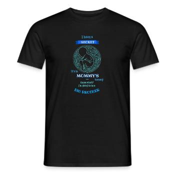 T-shirt de révélation de Big Brother - T-shirt homme - noir - Devant - AI Model Male 178 light (178cm)