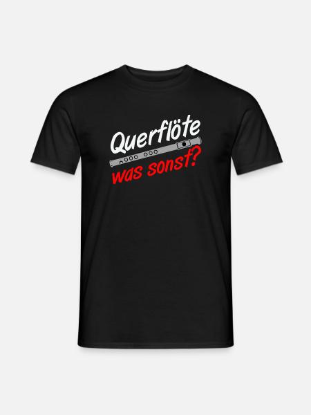 Fan Train, Spielmannszug, Musikzug, Querflöte (25 - Men's T-Shirt - black