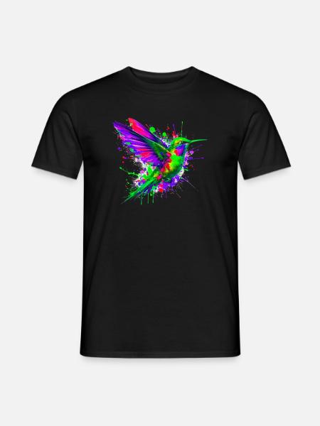 Hummingbird - Men's T-Shirt - black