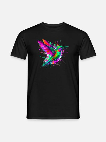 Hummingbird - Men's T-Shirt - black